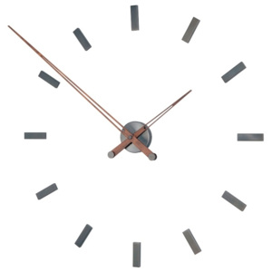 Nástěnné hodiny Nomon Tacon Graphite 100cm