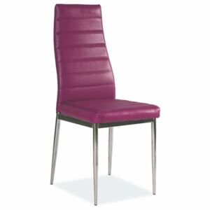 Jídelní čalouněná židle H-261 fialová