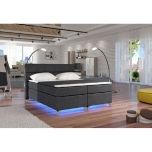 Čalouněná postel BASILIO, bez LED, 180x200, sawana05