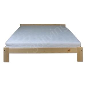 Drewmax Dřevěná postel 120x200 LK107 borovice