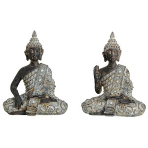 Set dvou sošek Buddha
