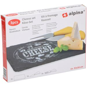 Servírovací sada na sýr Alpina, 3 dílná