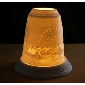 Porcelánový svícen Zvon - Kometa