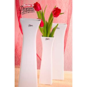 Paramit Cedreta váza bílá 35 cm