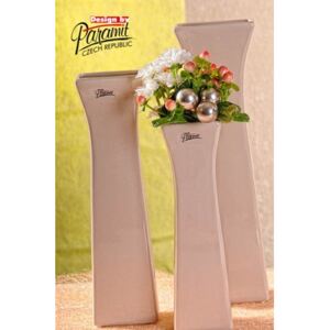 Paramit Cedreta váza béžová 30 cm