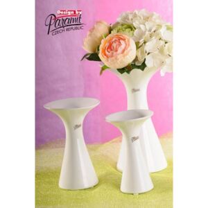 Paramit Agáta váza bílá 17 cm