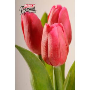 Paramit Umělý tulipán sytě červený