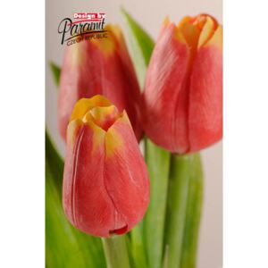 Paramit Umělý tulipán červeno žlutý