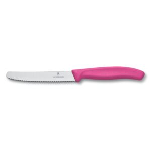 Victorinox 6.7836.L115 Nůž s vlnkovým ostřím růžový11 cm
