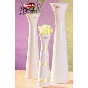 Paramit Sisi váza bílá 25 cm