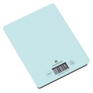 Zassenhaus Digitální kuchyňská váha světle modrá BALANCE do 5 kg