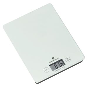 Zassenhaus Digitální kuchyňská váha bílá BALANCE do 5 kg