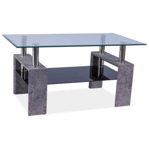 Konferenční stolek LISA II - šedý kámen