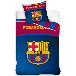 Carbotex Dětské povlečení FC Barcelona, Rozměr 1x70x80 / 1x140x200 cm