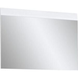 Xora Nástěnné Zrcadlo, bílá 89x63x4