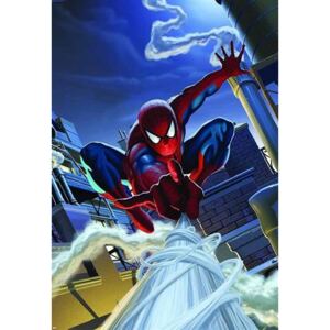 Fototapeta Spiderman na střeše 127 cm x 184 cm fototapety Komar 1-424