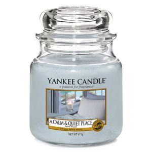 Svíčka ve skleněné dóze Yankee Candle Klidné a tiché místo, 410 g