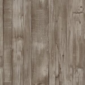 Vliesové tapety na zeď Origin 42104-50, dřevěné prkna hnědé, rozměr 10,05 m x 0,53 m, P+S International