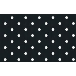 Samolepící tapety puntíky černé 12598, rozměr 45 cm x 15 m, GEKKOFIX