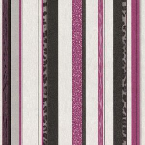 Vliesové tapety na zeď Trend Edition 13471-10, pruhy růžové, rozměr 10,05 m x 0,53 m, P+S International