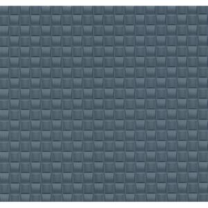 Vliesové tapety na zeď G.M. Kretschmer 02468-50, kachličky šedo-modré, rozměr 10,05 m x 0,53 m, P+S International