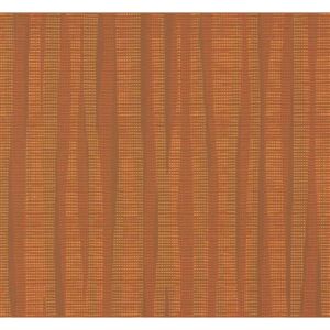 Vliesové tapety na zeď NENA 57225, abstrakt cihlově oranžový, rozměr 10,05 m x 0,53 m, MARBURG