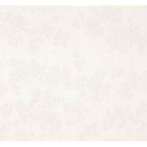 Vliesové tapety na zeď Sinfonia 02385-30, květy bílé, rozměr 10,05 m x 0,53 m, P+S International