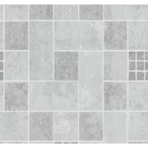 Vliesové tapety na zeď Easy Wall 13476-20, obklad tmavě hnědo-šedý, rozměr 10,05 m x 0,53 m, P+S International