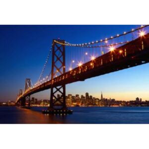 Fototapeta San Francisco Skyline, rozměr 175 cm x 115 cm, fototapety W+G 628