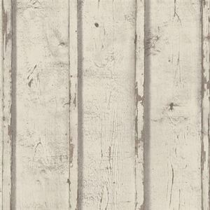 Vliesové tapety na zeď Wood´n Stone 95370-2, desky dřevěné hnědé, rozměr 10,05 m x 0,53 m, A.S.Création