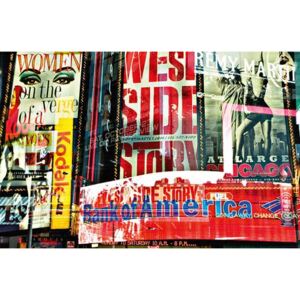 Fototapeta Times Square Neon Stories, rozměr 175 cm x 115 cm, fototapety W+G 642