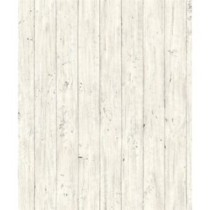 Vliesové tapety na zeď Facade FC1001, dřevěná prkna šedá, rozměr 10,05 m x 0,53 m, GRANDECO