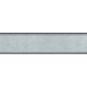 Samolepící bordura šedá, rozměr 5 m x 5 cm, IMPOL TRADE 50020