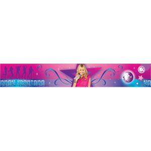 Samolepící bordura Hannah Montana 302 STAR 5 m x 10,6 cm IMPOL TRADE