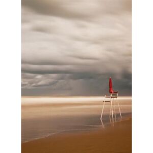 Fototapety, rozměr 184 cm x 254 cm, židle na pláži, W+G 5129-2P-1