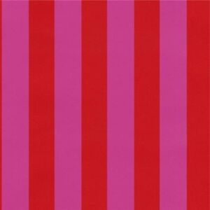 Tapety na zeď Die Maus 05215-40, pruhy červeno-růžové, rozměr 10,05 m x 0,53 m, P+S International