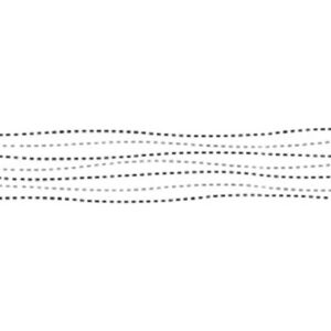 Samolepící bordura 50048, rozměr 5 m x 5 cm, vlnovky černo-bílé, IMPOL TRADE