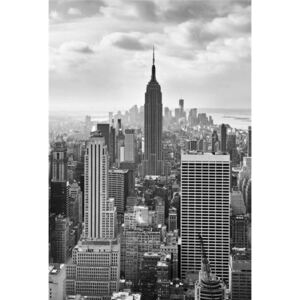 Vliesové fototapety, rozměr 124 cm x 184 cm, New York Black and White, Sunny Decor SDNW323