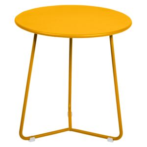 Medově žlutý kovový odkládací stolek Fermob Cocotte 34,5 cm