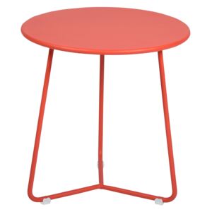 Oranžový kovový odkládací stolek Fermob Cocotte 34,5 cm