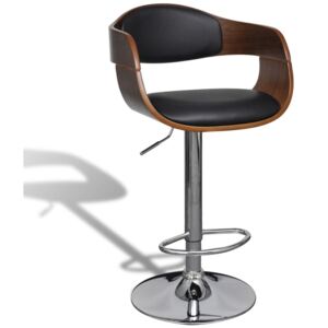 Barová stolička - výškově nastavitelná | umělá kůže