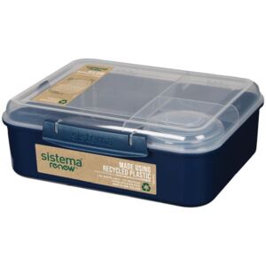 Sistema Krabička na oběd Bento Renew 1,65l dark blue