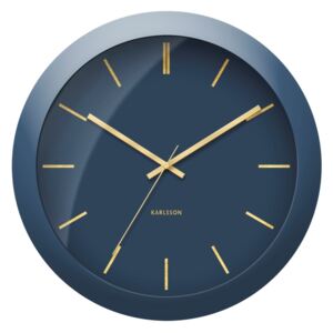 Karlsson KA5840BL Designové nástěnné hodiny, 40 cm