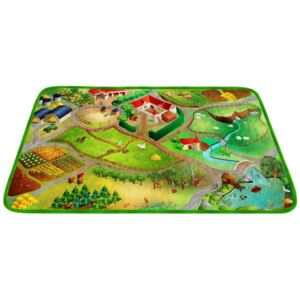 Vopi Dětský koberec Ultra Soft Farma 100 x 150 cm