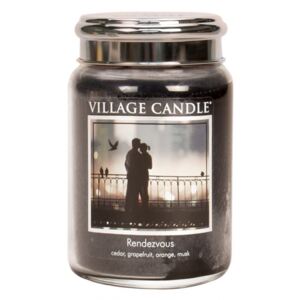 Village Candle Vonná svíčka ve skle Rande - Rendezvous velká - 602g/170 hodin