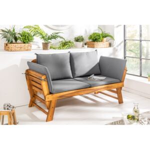 Zahradní sklápěcí lavice Modular 68 x 152-190 cm »