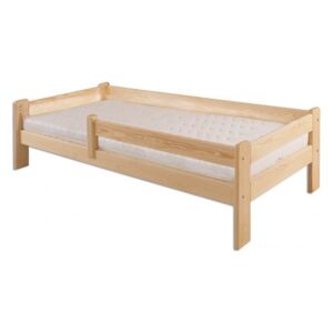 Dřevěná klasická postel o šířce 90 cm typ KL137 KN095