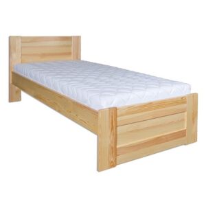 Dřevěná postel 80x200 cm s možností výběru moření typ KL121 KN095