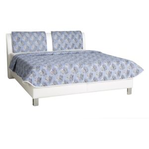Čalouněná postel s úložným prostorem VEGAS - Pohoda 180x200 s roštem Duoflex, bez matrace