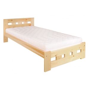 Dřevěná klasická postel o šířce 90 cm typ KL145 KN095
